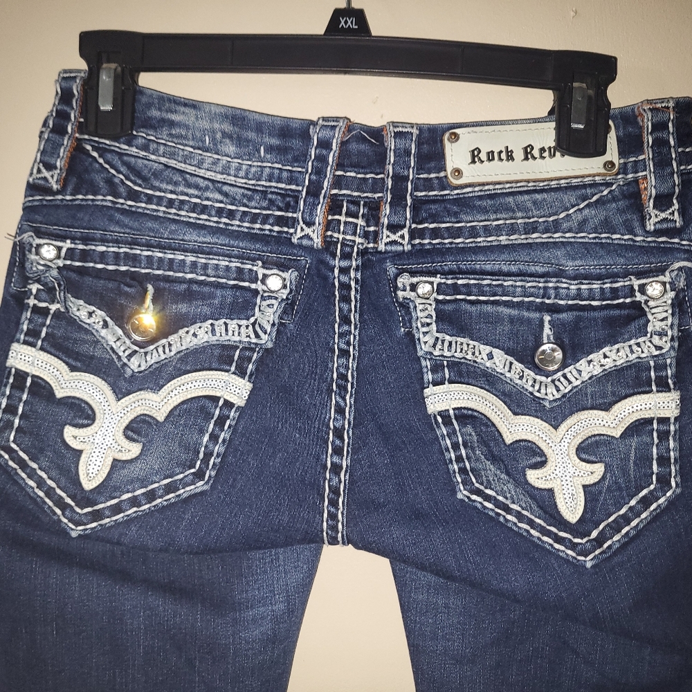 Rock Revival Nicci Skinny Embellished Jeans